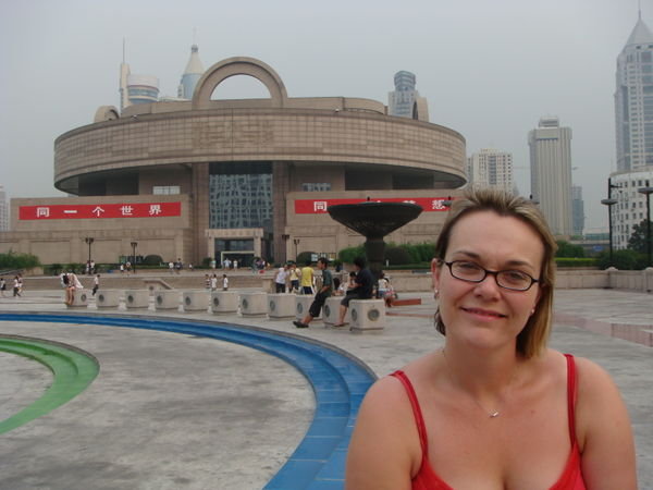 Jo in People's Square