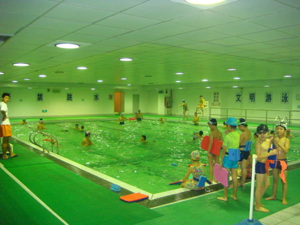 Swimmimg pool at SUIS