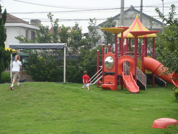 The play area at  Fortune Kindergarten