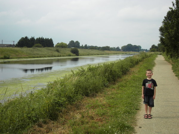 William on the riverbank