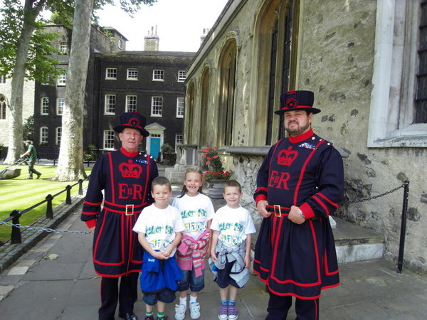 With the Beefeaters