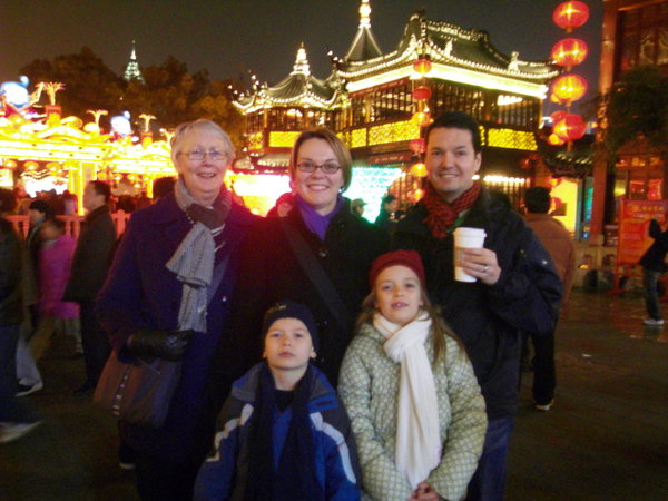 Lantern Festival complete with Starbucks cup