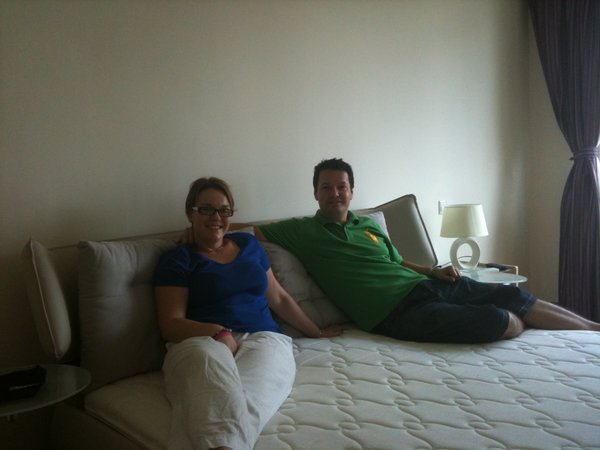 Our massive bed!