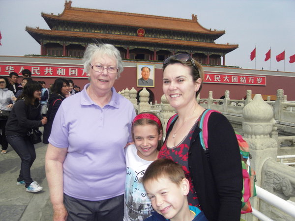 Just outside the Forbidden City