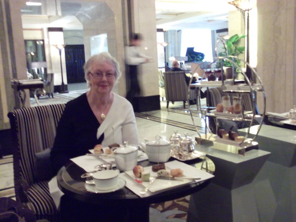Afternoon tea at the Peace Hotel