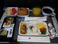 And my breakfast on board