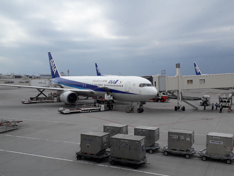 My flight to Ishigaki