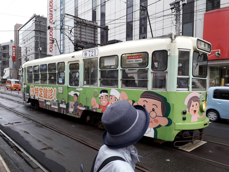 Beautiful Hakodate trams 