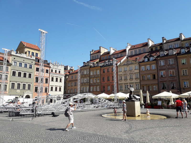 Warsaw Old Town Market Square 