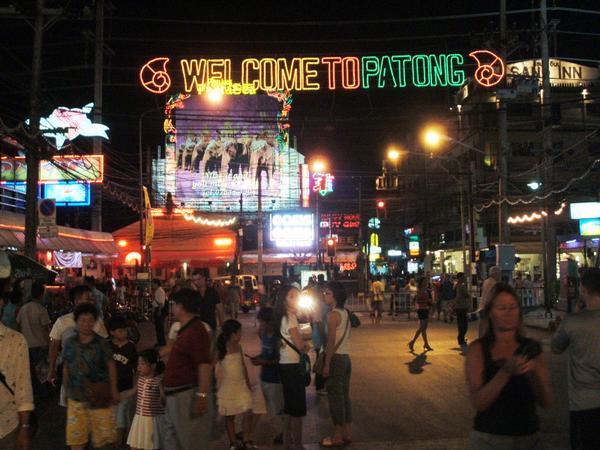 Patong welcomes everybody