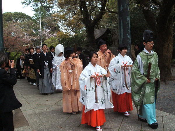 Because We Are In Love ~ A wedding procession takes place at the Hotoku Ninomiya-Jinja Shrine