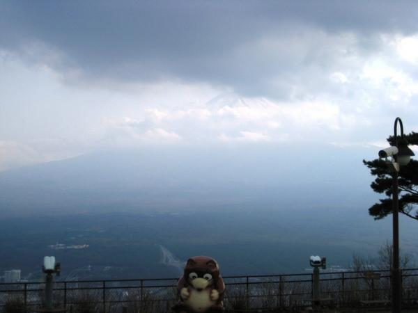 Now you see it, now you don't: Mount Fuji