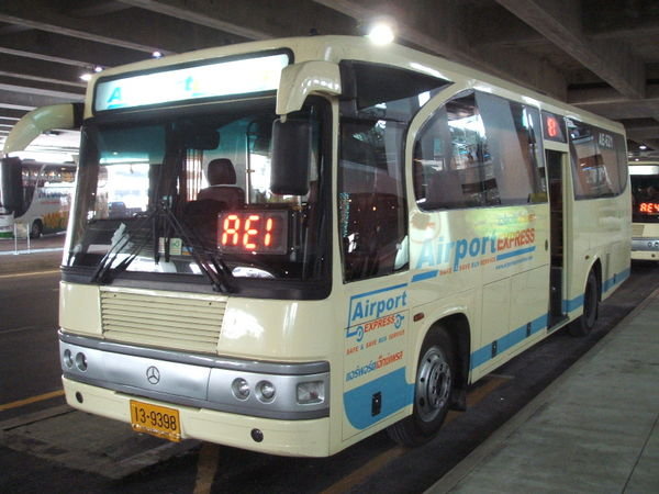 Airport Bus to downtown Bangkok