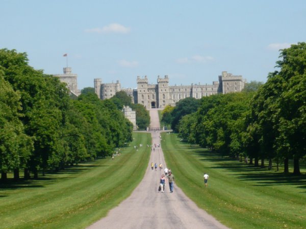 Windsor Castle from afar