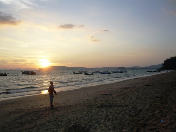 Sunset over Andaman Coast