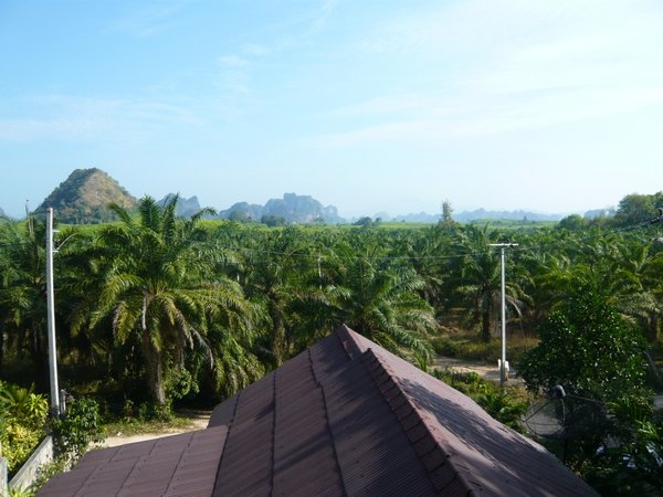 View from Ao Nang Cooking School