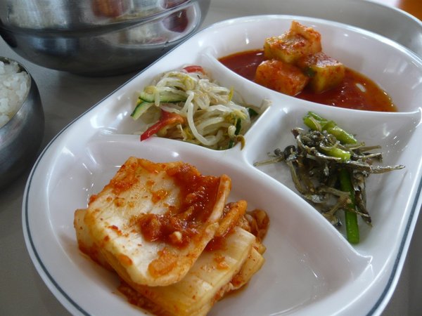 Lunch: simple Korean fare