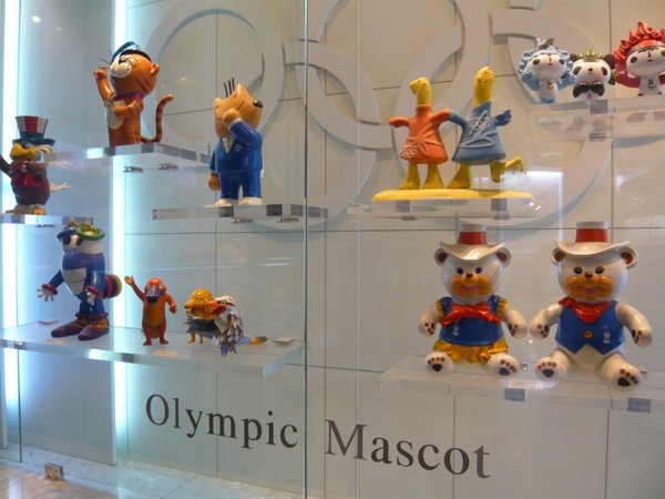 Mascots over the years