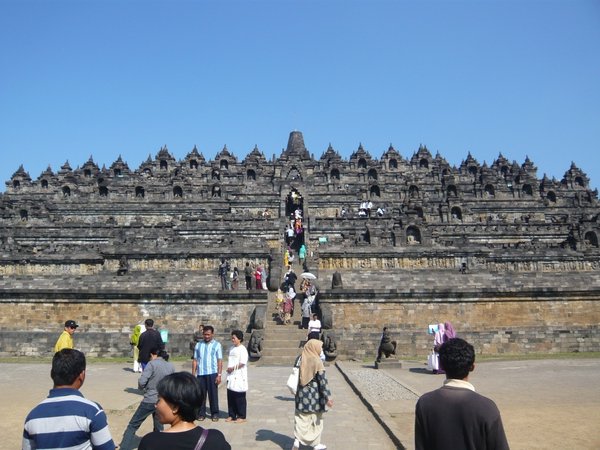The temples of Borobudur