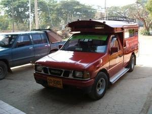 Song Tak - the Red Taxi in Chiang Mai