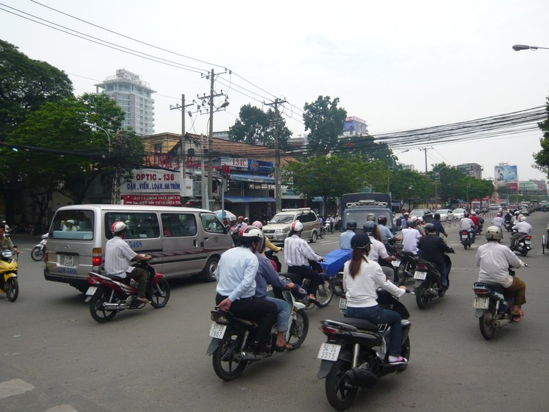 Saigon on the move