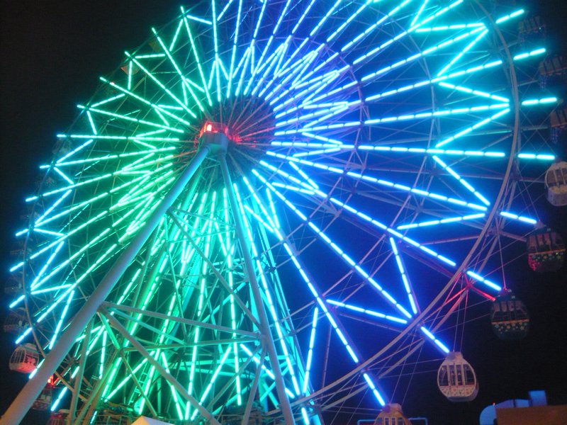The Hello Kitty Ferris Wheel @ Dream Mall