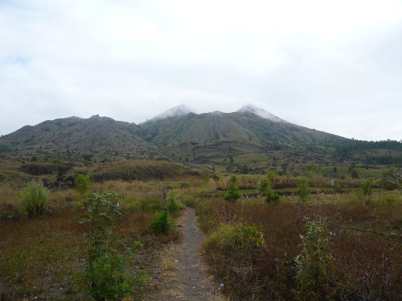 Mount Batur from afar