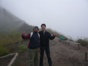 @ the summit of Mount Batur