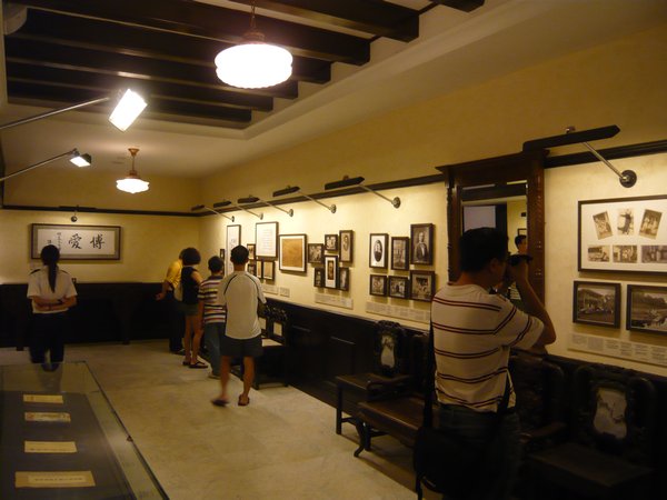 The exhibits 