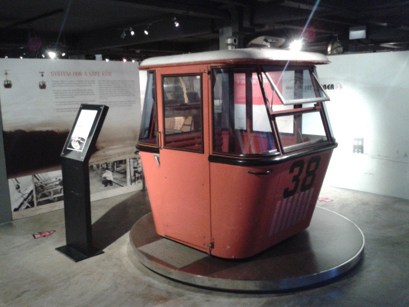 The iconic first generation cable cars