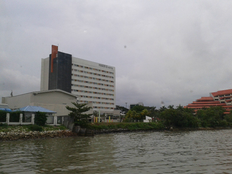 Harris Hotel Batam Centre as seen from the Ferry Terminal