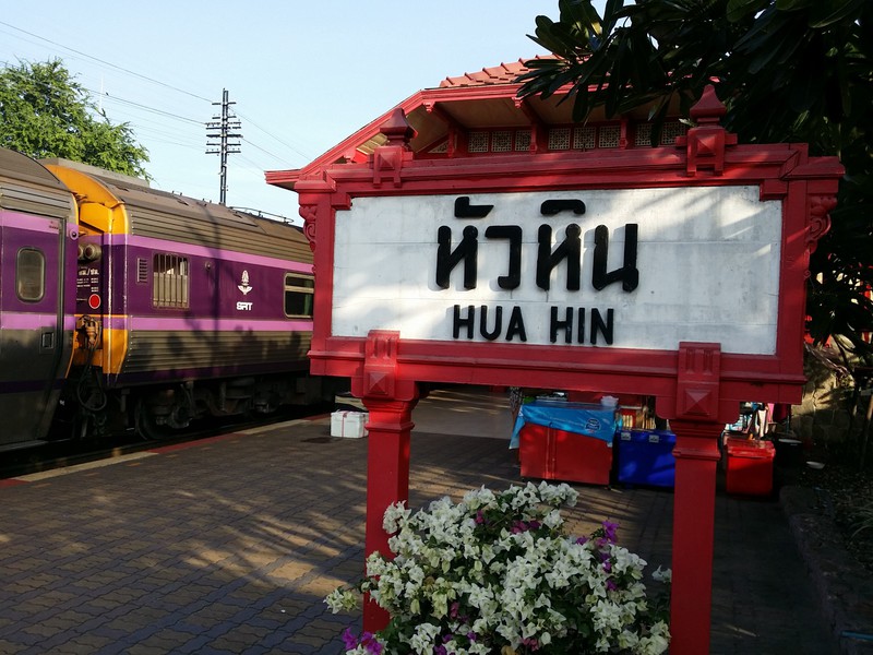 The beautiful Hua Hin Station