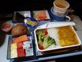 In-flight meals x 3. And they all tasted similar
