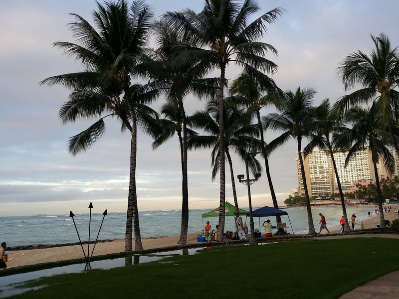 Last glimpse of Waikiki