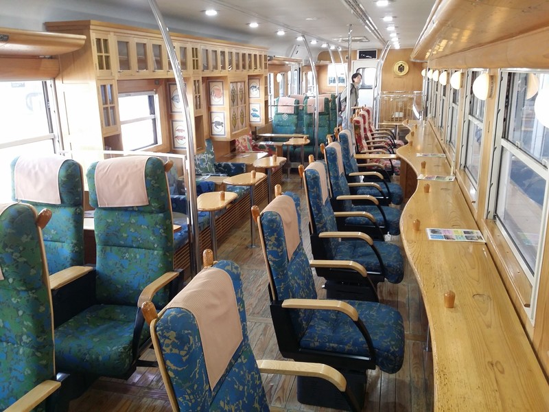 The Special Train Service to Ibuski from Kagoshima