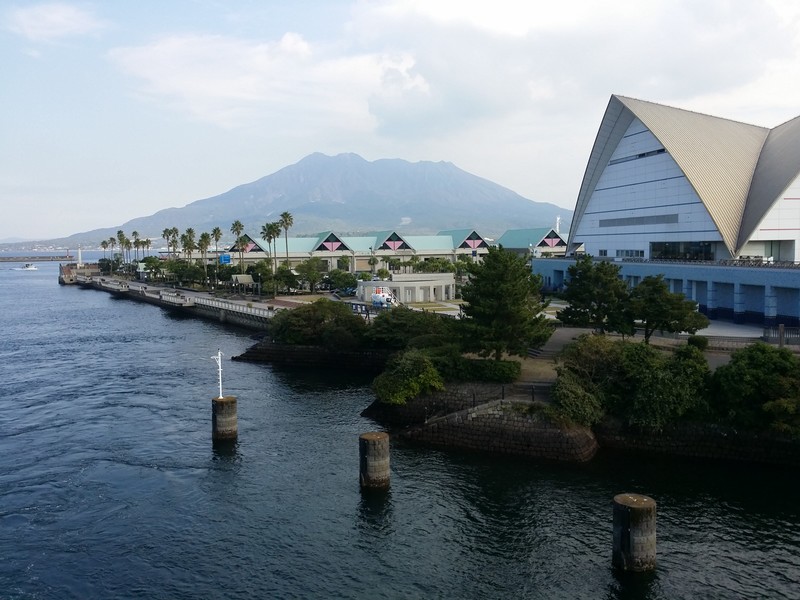 Ferry to Sakurajima 