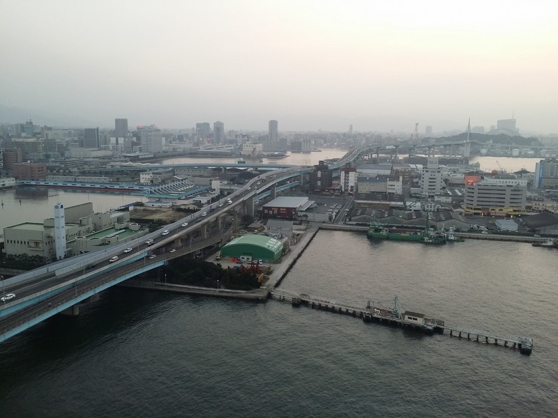 From the top of Hakata Port Tower