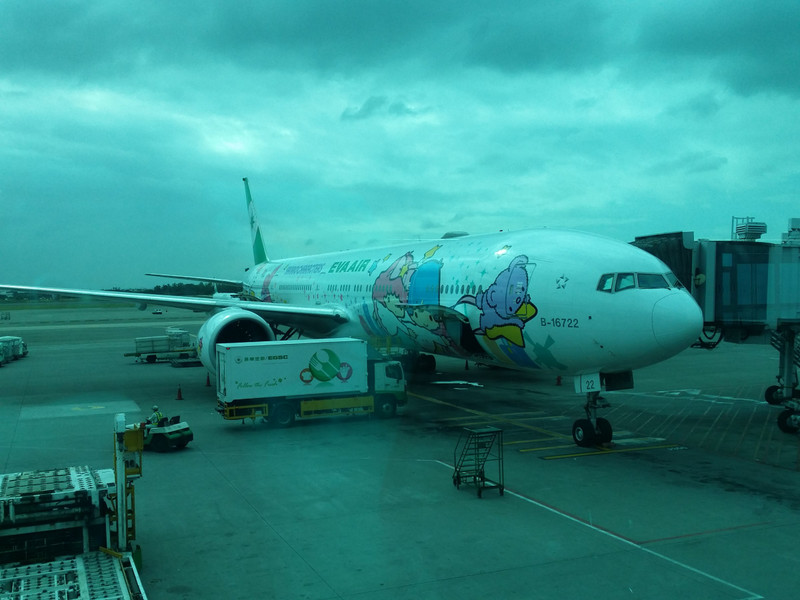 The Hello Kitty Jet back to Singapore