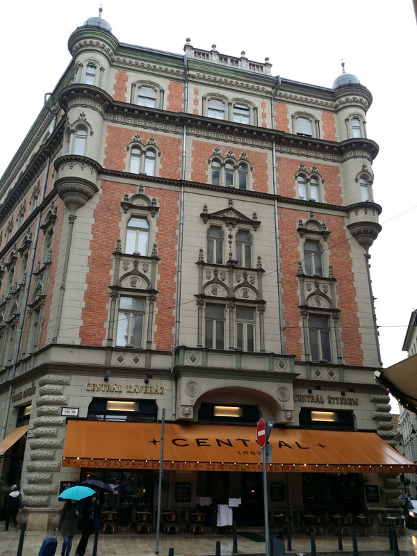 Cafe Central, Budapest