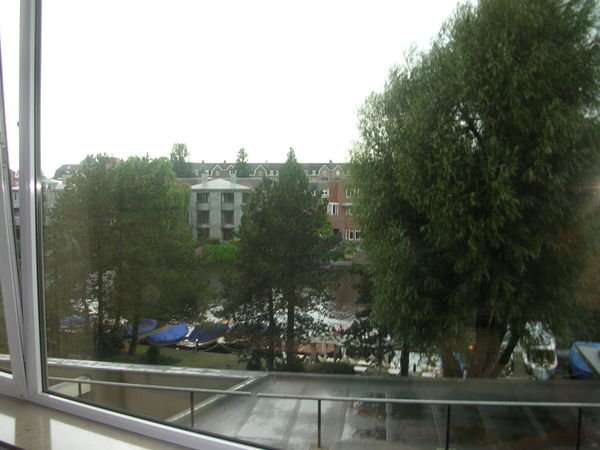 view from hotel in Dam