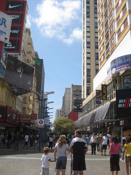 The main commercial district (aka, where Ashley bought sandal pair number 1 of 3)