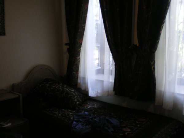 My room at the Dogan Hotel