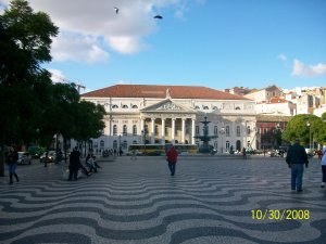plaza in Lisboa