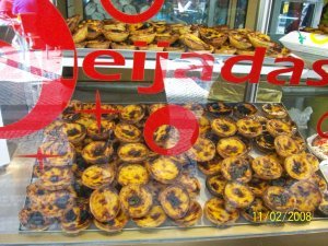 the famous custard pastry of Lisbon