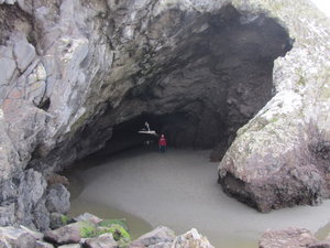 Cave under Sumner rock