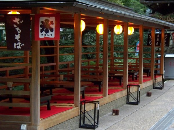 kiyonmizu-dero temple restaurant