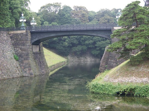 imperial palace garden, nijubashi bridge