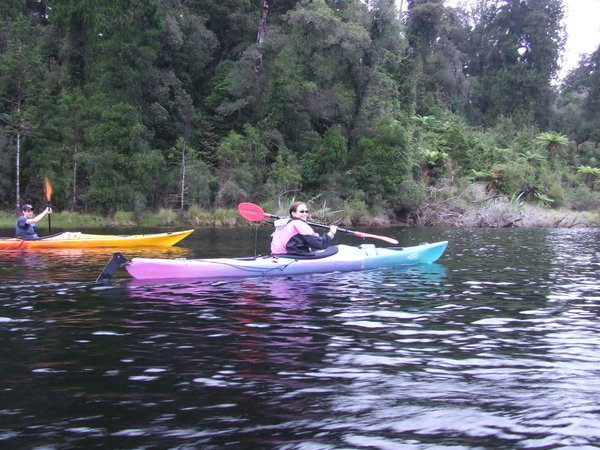 kayaking