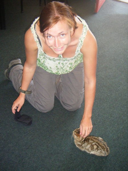 kirsty and kitten