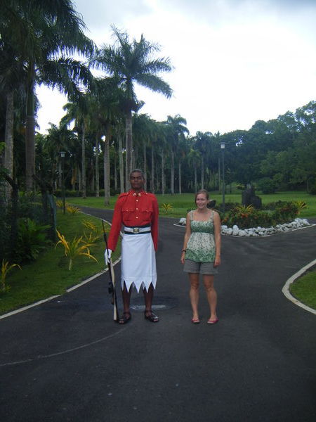 kirsty and government house guard